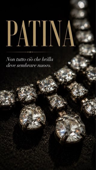 Collana Rivière Anni '50 Paste vitree