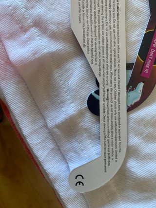20 Gafas Eclipse ISO CE American Papers Optics
