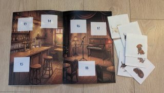 Álbum de cromos adhesivos (fotos) personalizado