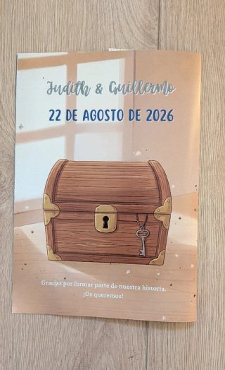 Álbum de cromos adhesivos (fotos) personalizado