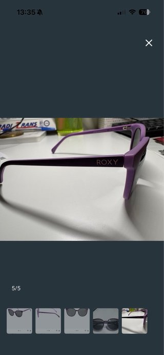 Gafas de sol Roxy niña moradas