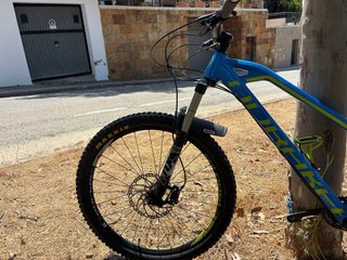 Bicicleta Montaña Mondraker Azul