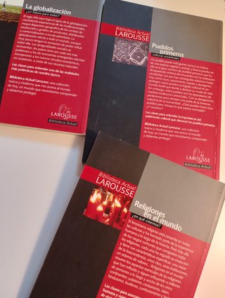 Libros biblioteca Larousse
