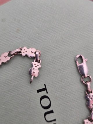 Pulsera Tous Oso Plata
