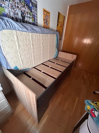 Cama nido con cajones