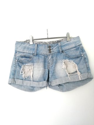 Shorts Vaqueros Desgastados Talla XL