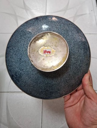 Centro de mesa vintage plata española