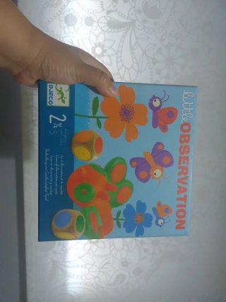 Juego de observación y mariposas Djeco