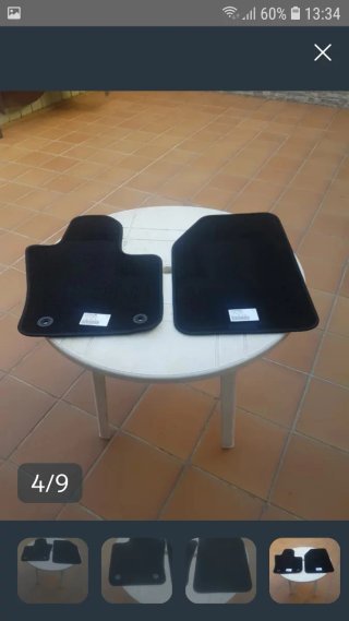 Alfombras Delanteras Fiat 500X Nuevas