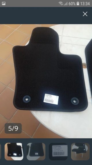 Alfombras Delanteras Fiat 500X Nuevas