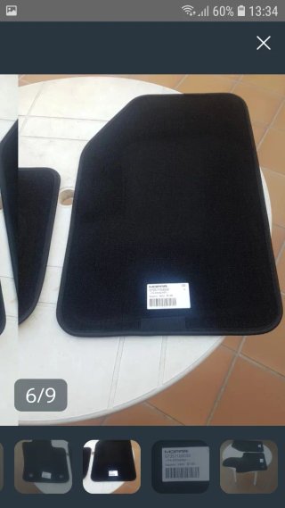 Alfombras Delanteras Fiat 500X Nuevas