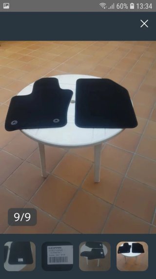 Alfombras Delanteras Fiat 500X Nuevas