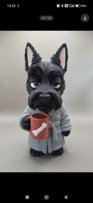 Cuccioli con tazza da caffè vari personaggi.