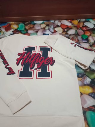Sudadera Tommy Hilfiger Beige