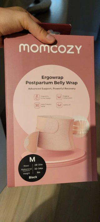 Faja posparto Momcozy M Negra