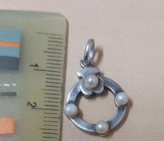 Colgante Tous Plata y Perlas