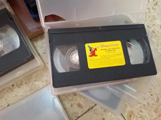 Lote 25 Películas VHS Disney y Teletubbies