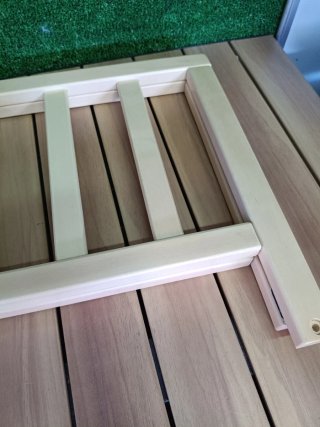 roba Barrera de Cama Infantil de Madera de 87,5 cm