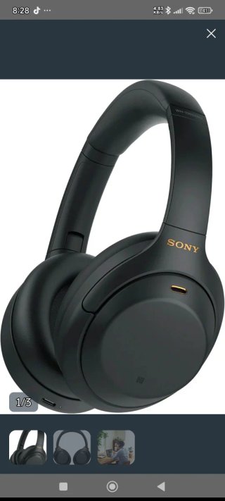 Auriculares Sony WH1000XM4 Negros