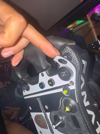 Volante Fanatec F1/GT3 con placa  3D Va sobrepuest