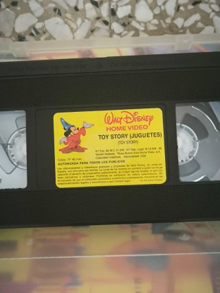 Toy Story VHS (Juguetes) Disney