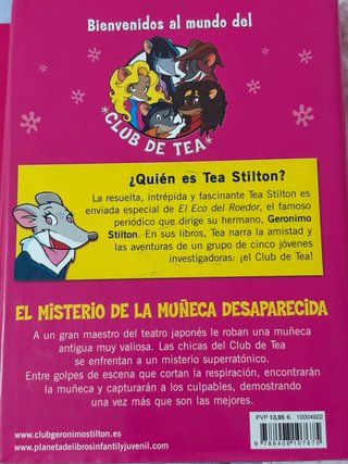 Lote 7 libros Tea Stilton