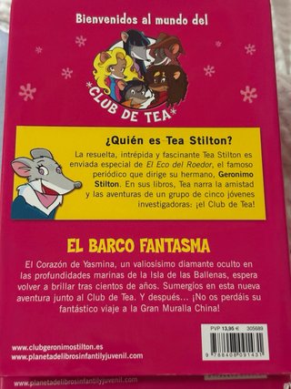 Lote 7 libros Tea Stilton