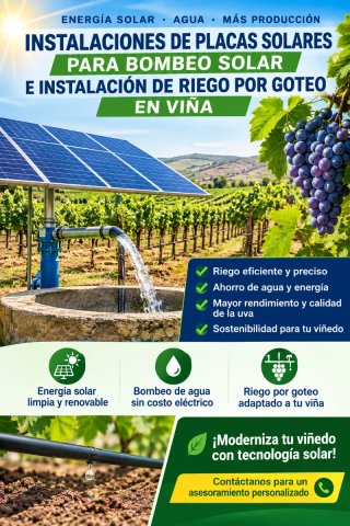 Instalaciones de placas fotovoltaica