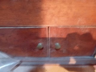 Gramola antigua de madera