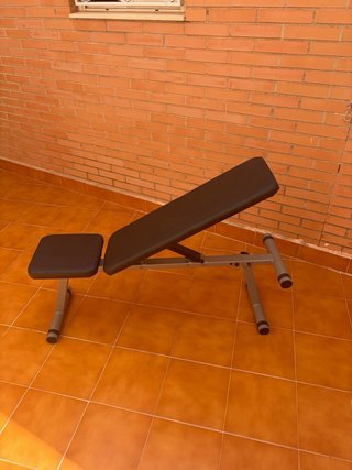 Banco de pesas ajustable