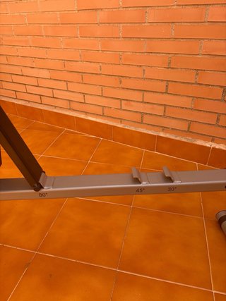 Banco de pesas ajustable