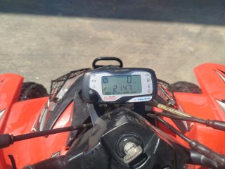 Quad Polaris Off-Road Rojo y Negro
