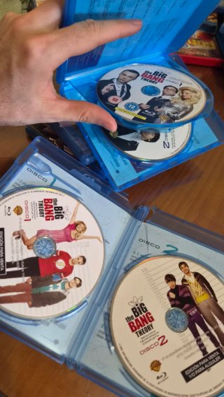 Big Bang Theory Blu-ray Temporadas 1-5