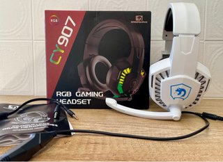 Auriculares Mambasnake RGB Gaming CY907