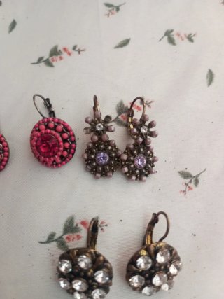Lote pendientes vintage