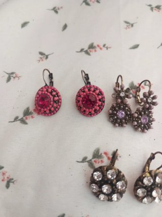 Lote pendientes vintage