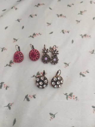 Lote pendientes vintage