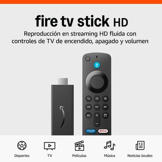 FIRE TV STICK HD (FIRE OS-ANDROID) SIN ABRIR