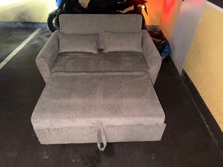 Sofá Cama Gris Nuevo