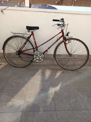 Bicicleta Clásica Torrot Roja.
