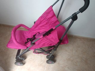 Carrito Asalvo Baby rosa