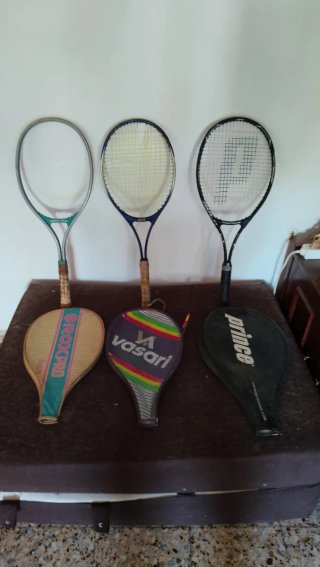 Lote 3 Raquetas Frontenis