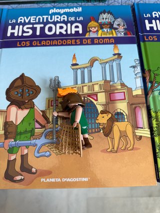 3 libros playmobil