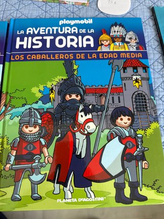 3 libros playmobil