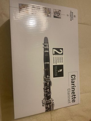 Clarinete Buffet Crampon E11 con estuche original.