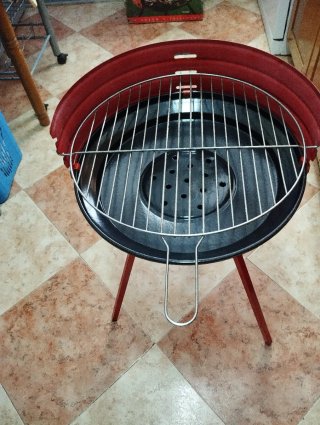 Barbacoa de camping plegable