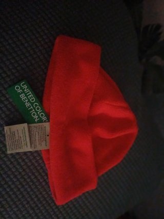 Gorro Benetton Rojo Talla S
