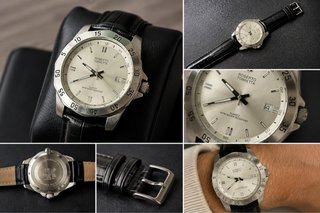 Reloj Roberto Torretta Hombre Negro/Plata