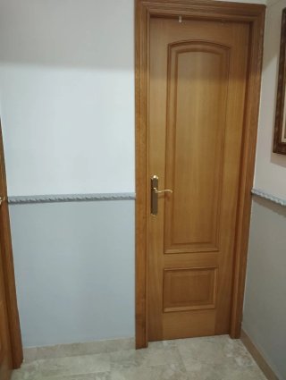Puerta de madera interior