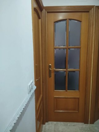 Puerta de madera interior